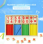 Montessori Education Wooden Counting Sticks