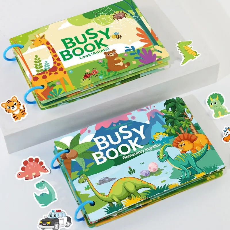 Montessori Busy Book Quiet Activity Binder