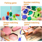 4-in-1 Montessori Wooden Busy Board, photo 3