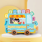 Bubble Magic Sticker Math Quiet Book