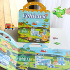 Reusable Jelly Sticker Quiet Book