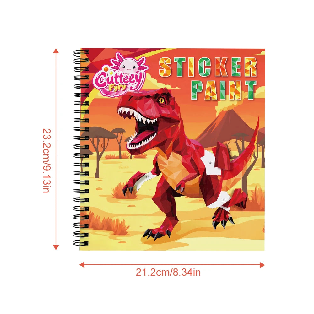 DIY Sticker-by-Number Activity Book