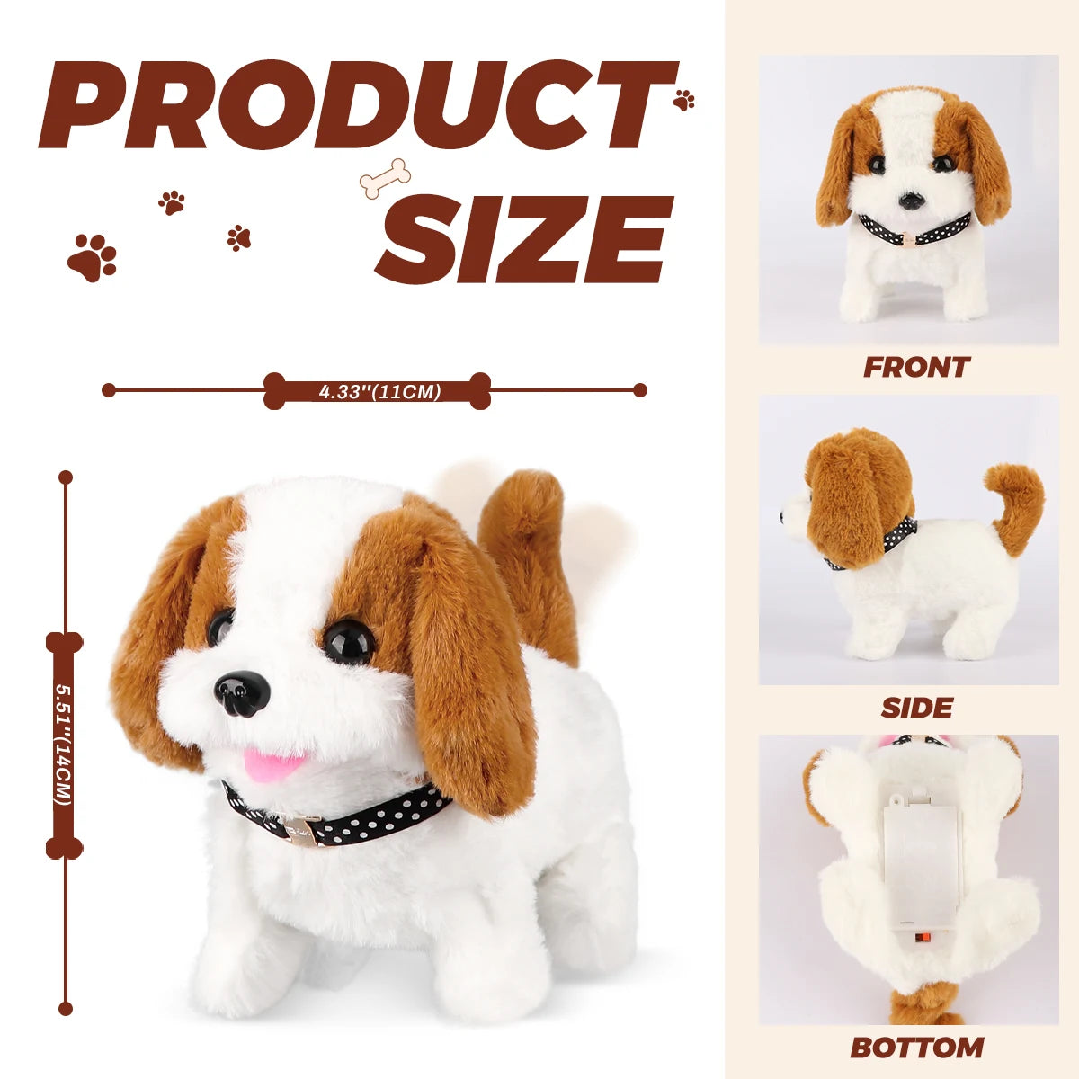 Electric Walking Plush Puppy