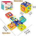 6-in-1 Montessori Activity Cube with Music and Lights
