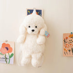 CuddleCarry Teddy Dog Plush Backpack