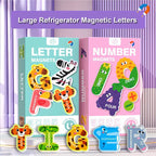 Magnetic Animal Alphabet Letters