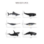 Realistic Ocean Animal Figurines Set