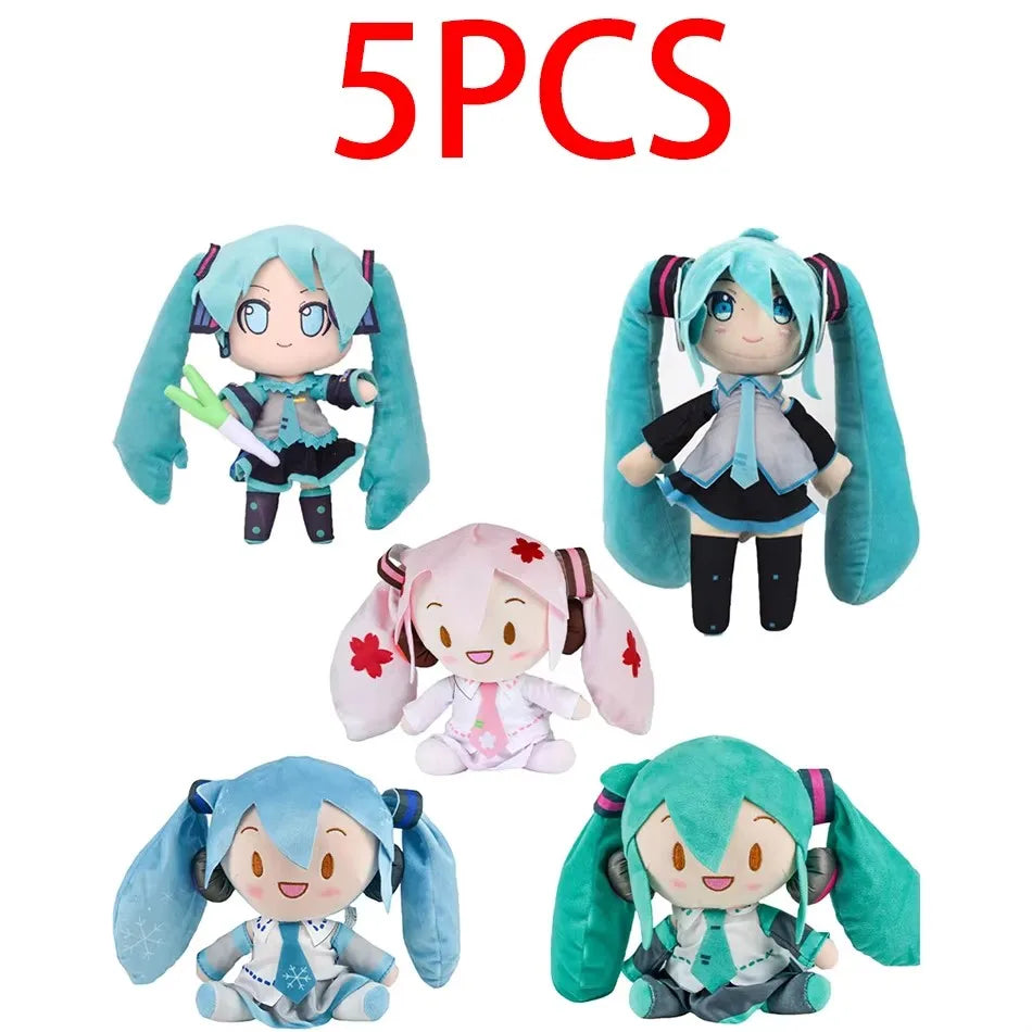 Kawaii Anime-Style Plush Doll