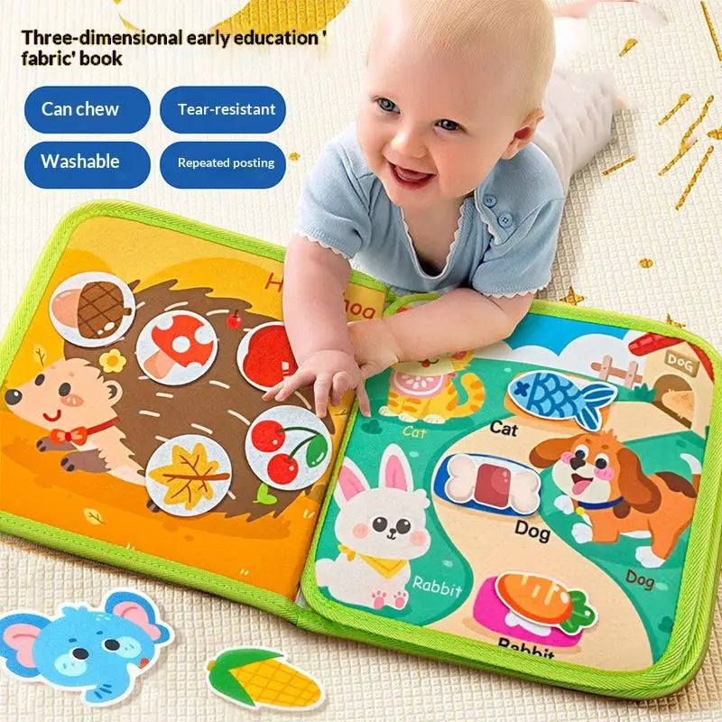 Toddler Felt Busy Quiet Book