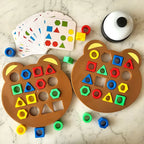 Shape and Color Matching Battle Game