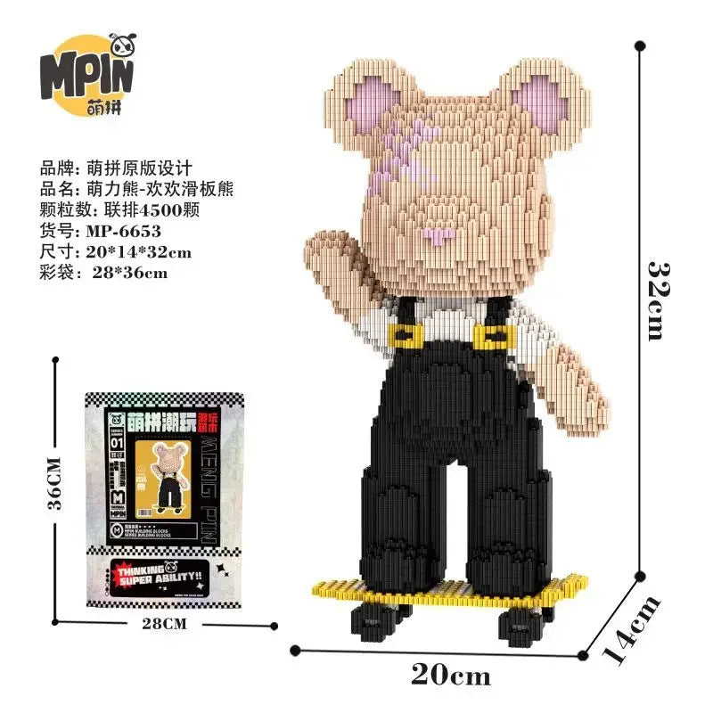 BlockBear™ Premium Building Block Set
