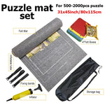 PuzzleRoll™ Storage Mat – Roll-Up Puzzle Saver for 1000–3000 Piece Puzzles