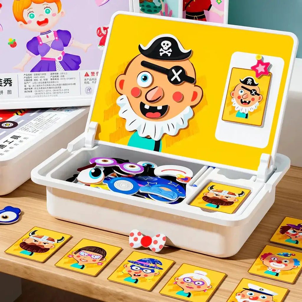 MagnaMind™ Magnetic Learning Block Puzzle Set