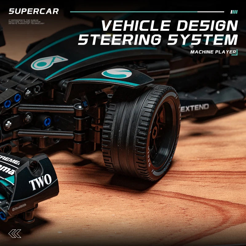 Racing Car Building Block Set