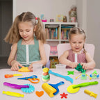 Play Dough Tool Kit with Animal and Shell Molds