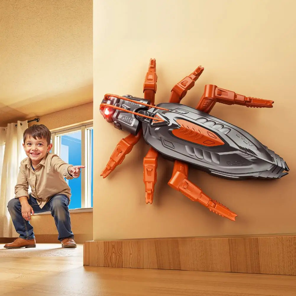 MagicClimb RC Wall-Climbing Gecko with LED Eyes