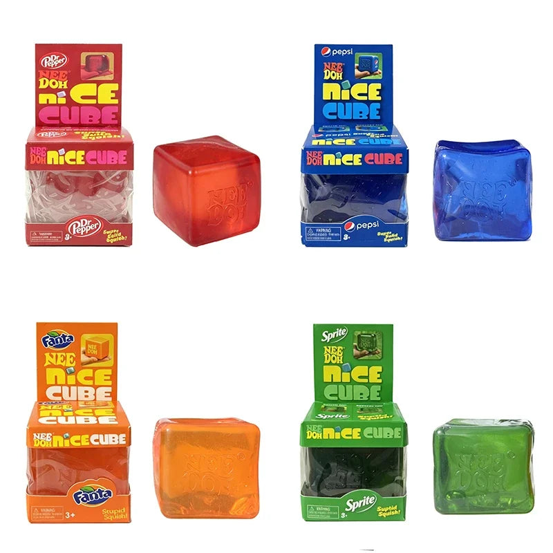 FizzCube Mini Soda Squishy Cubes