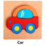 Montessori Wooden Puzzles (6 Pack)