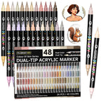 Artist's Dream Dual-Tip Acrylic Paint Markers