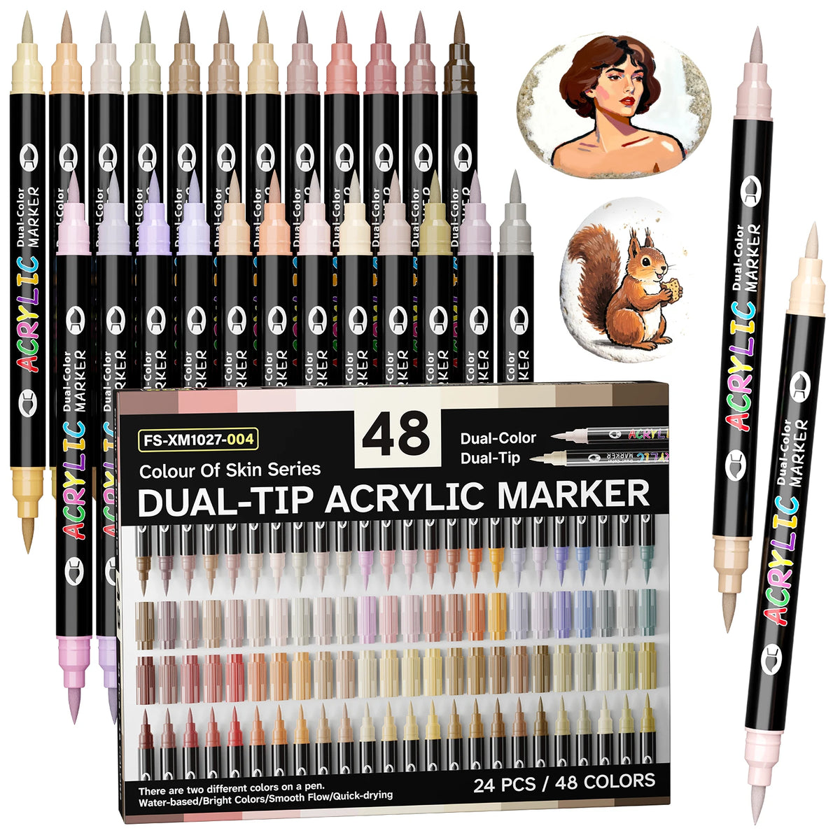 Artist's Dream Dual-Tip Acrylic Paint Markers