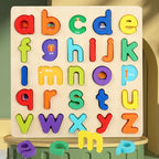 Wooden Alphanumeric Cognitive Puzzle Board