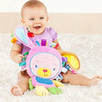 Animal Taggie Plush Rattle with Bell