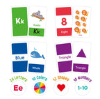 ABC and Numbers Flashcards for Preschoolers (58 Cards)