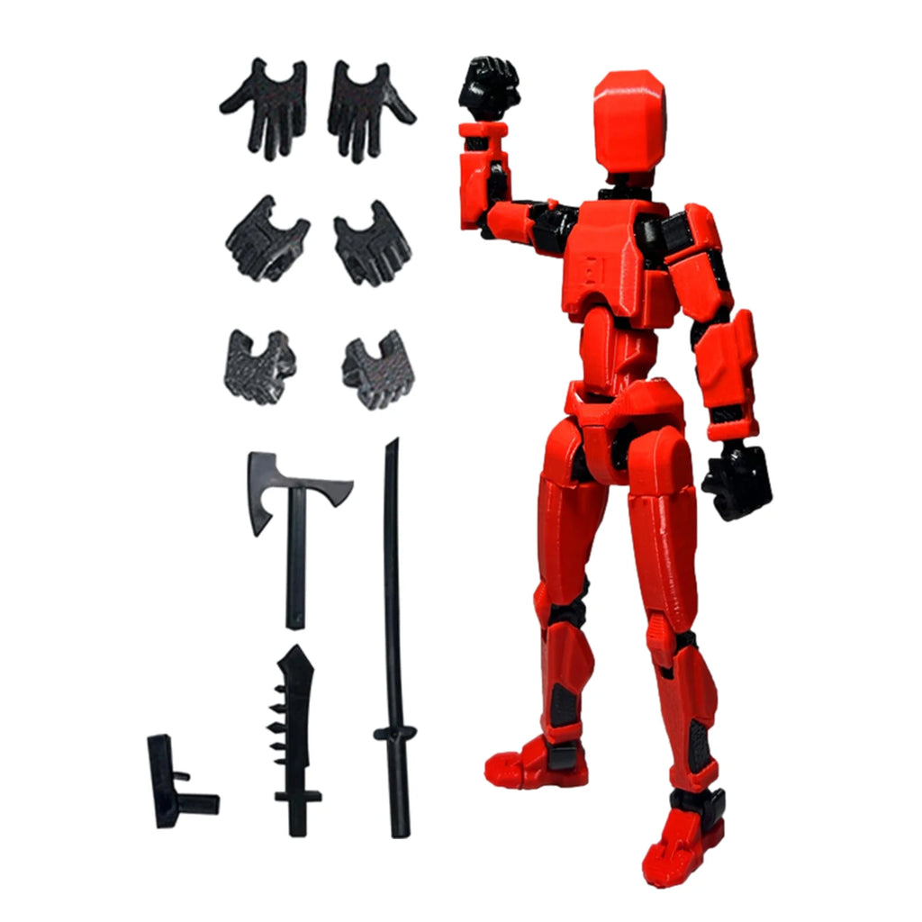 Multi-Jointed Poseable Robot Figure