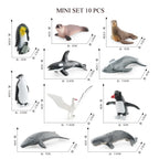 Realistic Ocean Animal Figurines Set