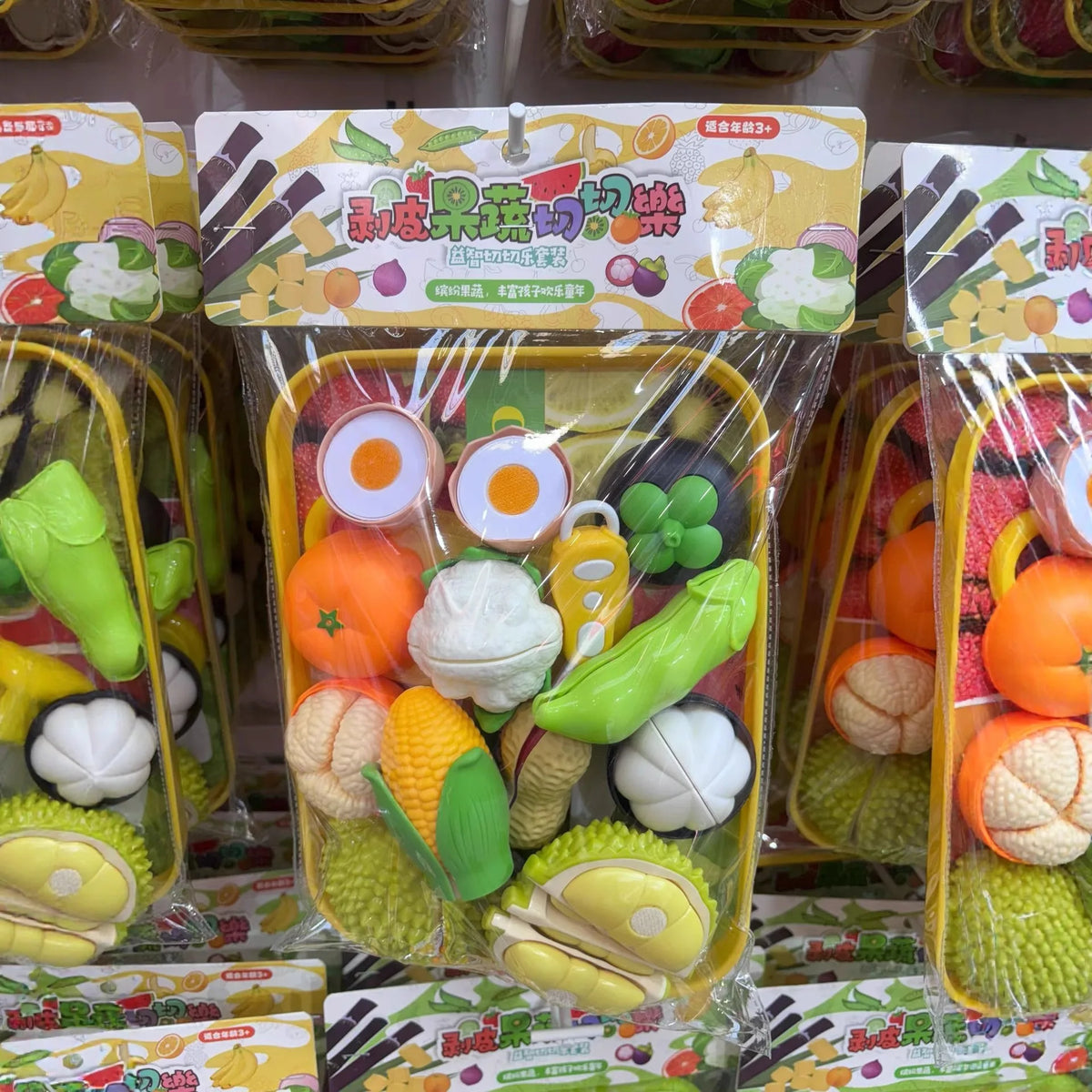 Toddler Chef Play Food Cutting Set