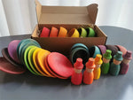 Montessori Sorting Bowls Set