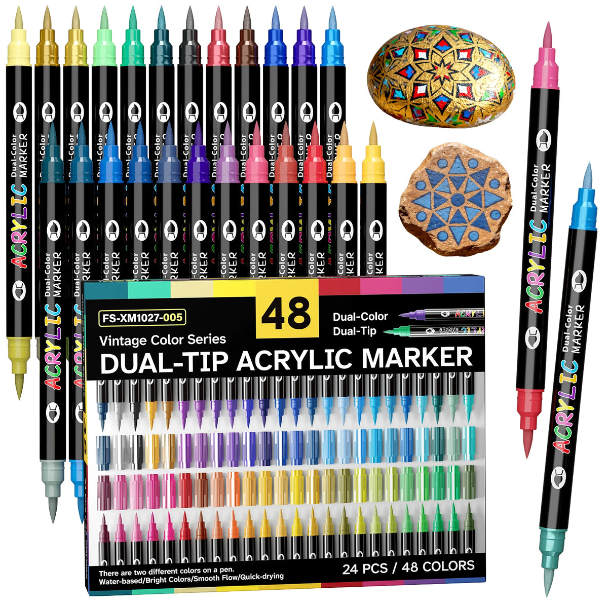 Artist's Dream Dual-Tip Acrylic Paint Markers