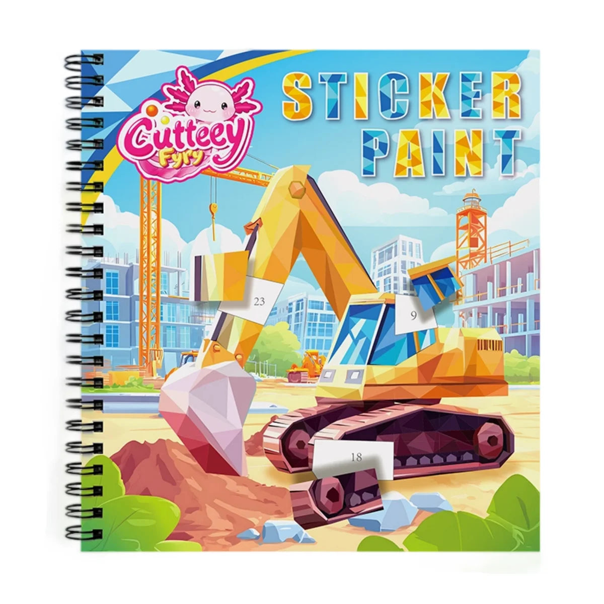 DIY Sticker-by-Number Activity Book