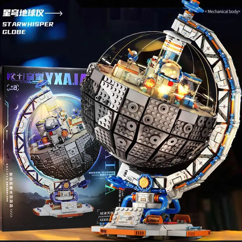Space Rocket Building Blocks Set