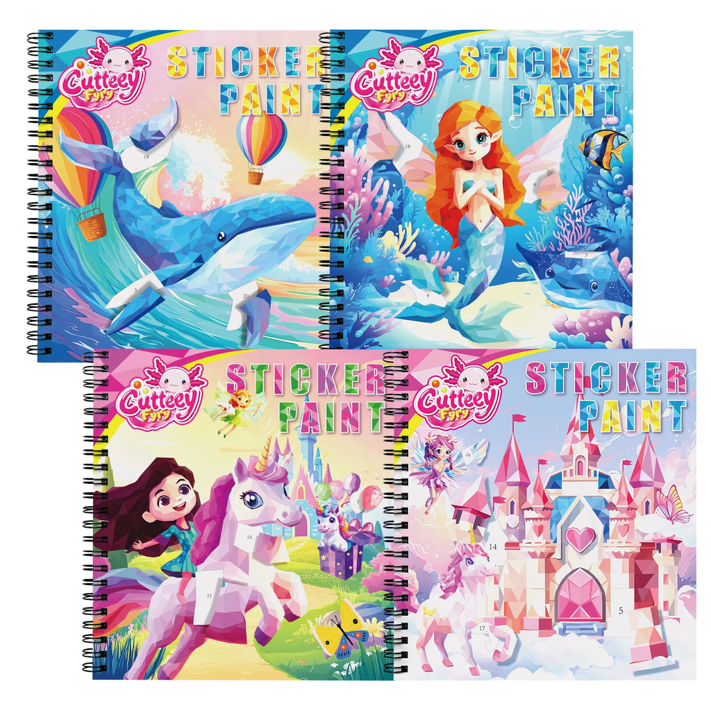 DIY Sticker-by-Number Activity Book