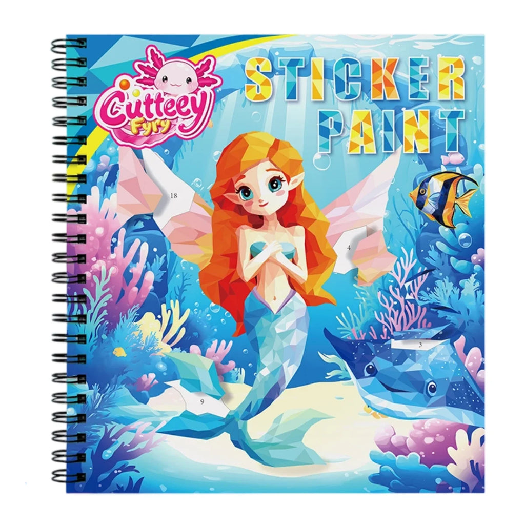 DIY Sticker-by-Number Activity Book
