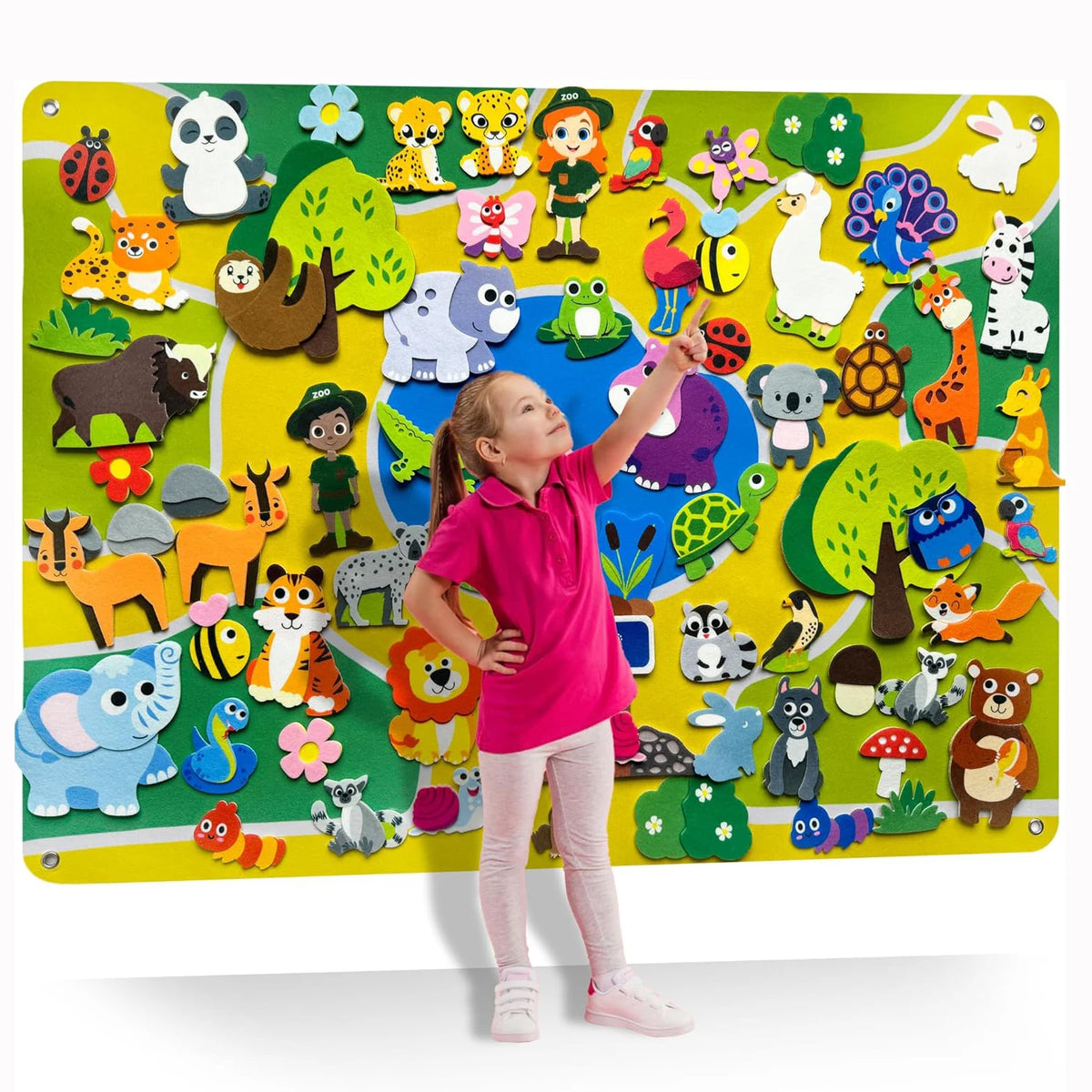 Felt Story Board Set for Kids