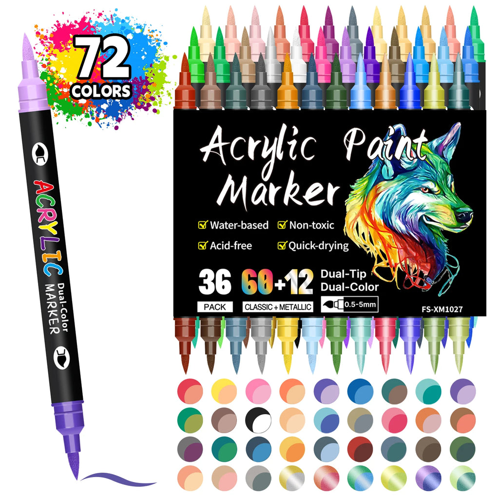 Artist’s Dream Pens – Fine & Broad Tips for Versatile Creations!