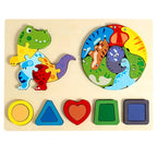 Wooden Chunky Animal 3D Puzzle
