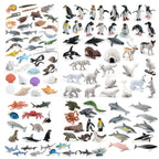 Realistic Ocean Animal Figurines Set