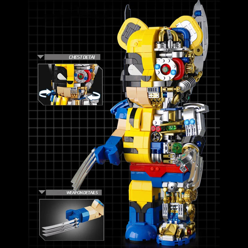 Mechanical Bear MOC Building Set