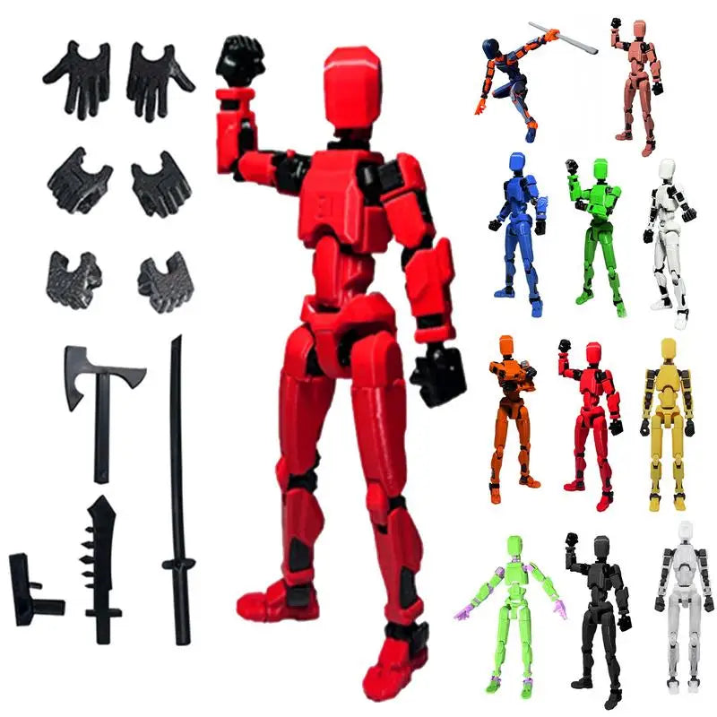 Multi-Jointed Poseable Robot Figure
