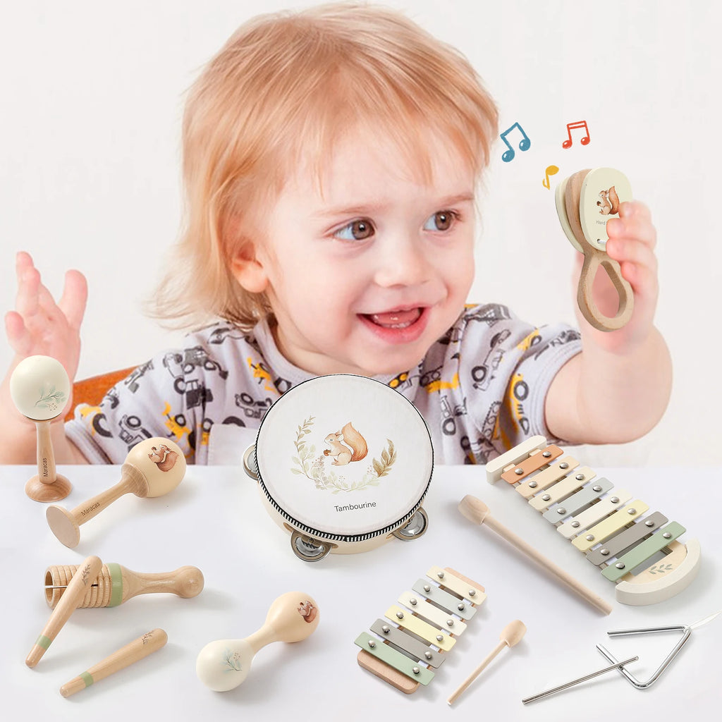 Montessori Wooden Musical Instrument Toys
