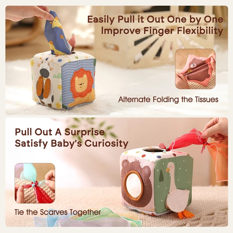 Montessori Baby Sensory Busy Toy Collection