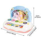 Kids Musical Piano Toy – Animal Sounds Keyboard (8 Keys)