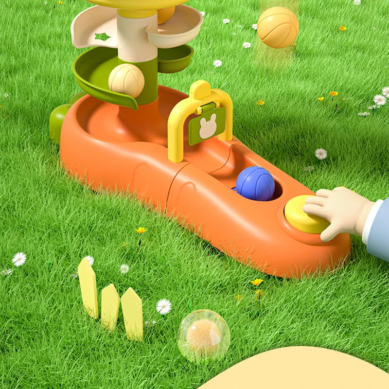 Ball Drop and Roll Tower for Toddlers