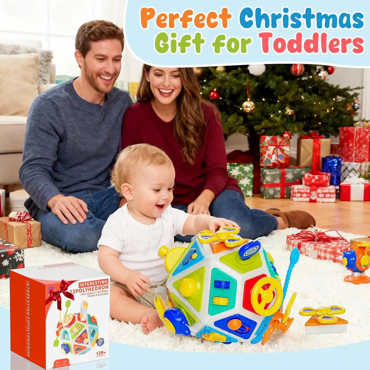 22-in-1 Montessori Busy Activity Cube