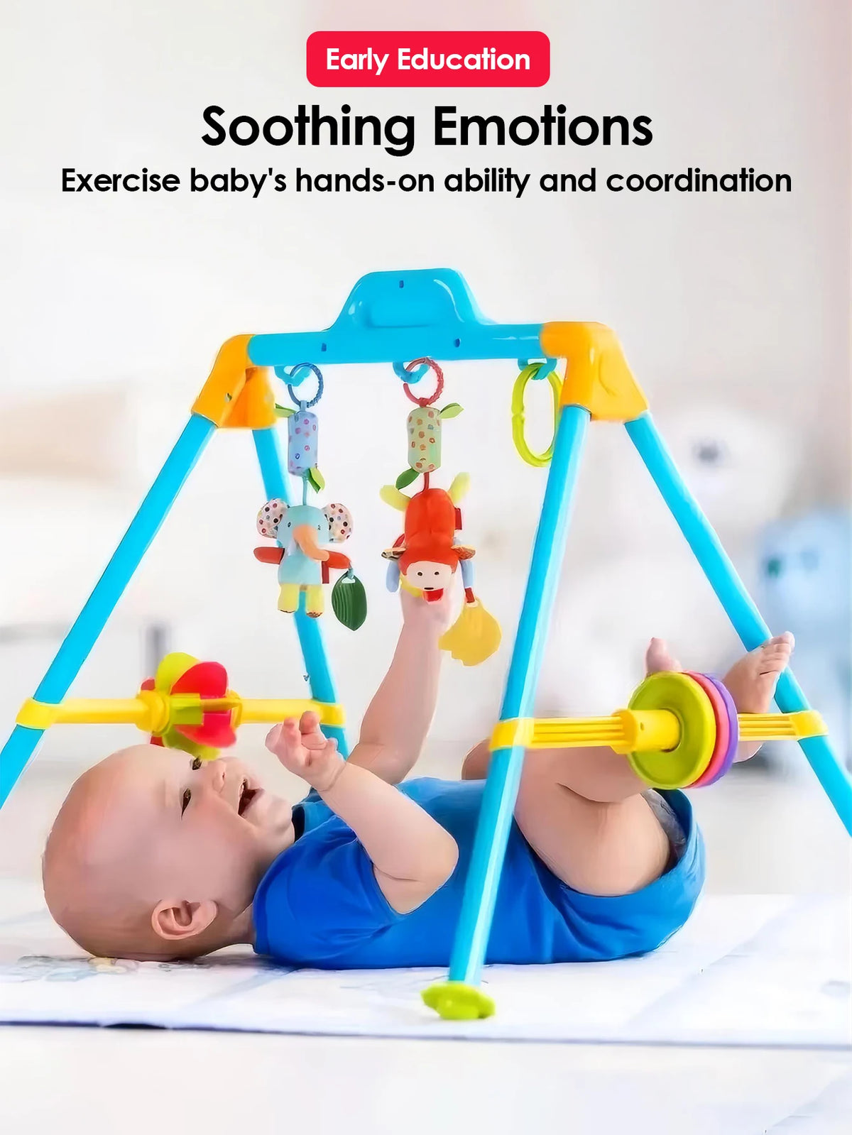 Hanging Animal Rattle with Bell
