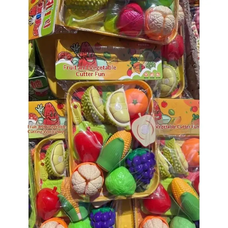 Toddler Chef Play Food Cutting Set