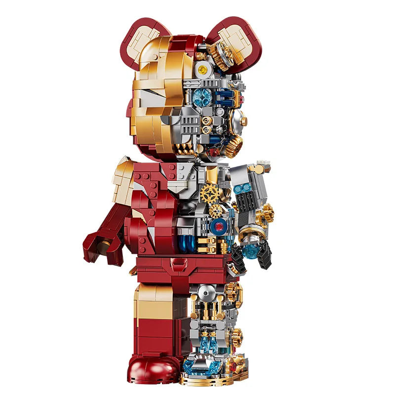 Mecha Bear Building Blocks Set